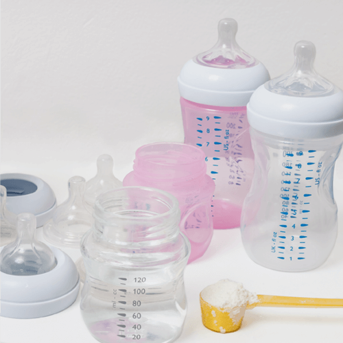 Baby bottles & formula