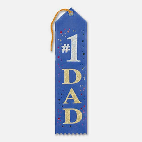 #1 Dad ribbon