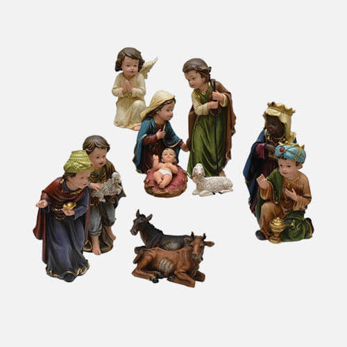Nativity figures & animals