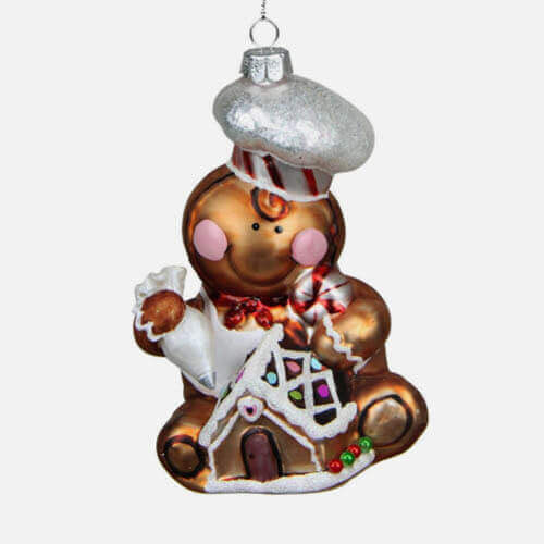 Gingerbread man ornament
