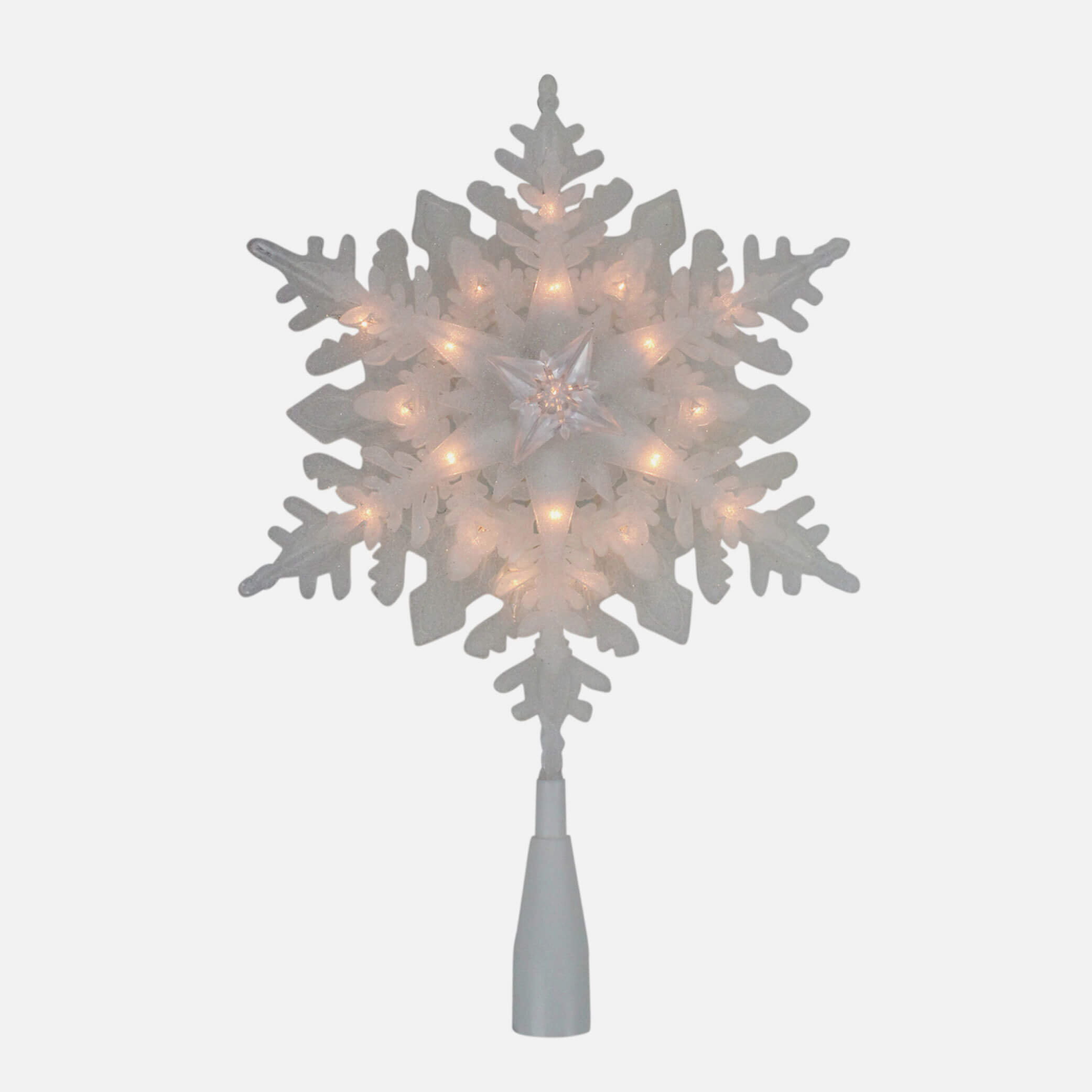 Snowflake Christmas tree topper