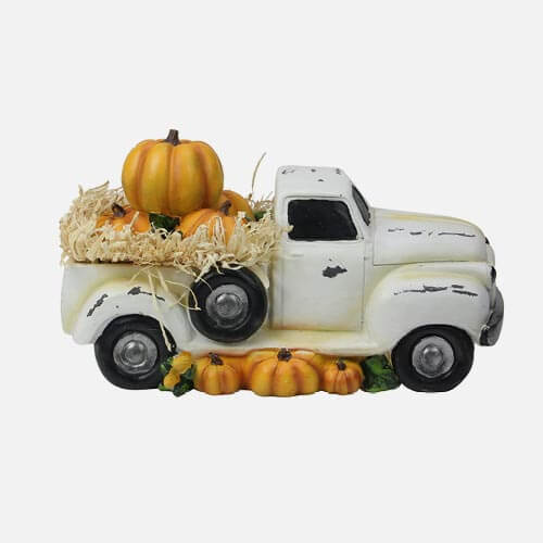 Thanksgiving truck decoration