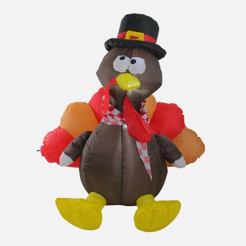 Inflatable Thanksgiving turkey